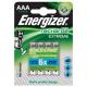Energizer Extreme Uppladdningsbara AAA/NH12 800 4-pack