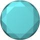 Popsockets Metallic Diamond Aquarius Blue Avtagbart Grip Med Ställfunktion Premi