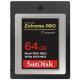 Sandisk Minneskort Cfexpress Extreme Pro 64Gb Sdcfe 1500Mb/S 800Mb/S