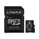 Kingston Canvas Select Plus - microSDXC 64GB, class 10, UHS-I, 100MB/s + adapter