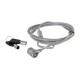 Navilock Laptop Security Cable with Key Lock