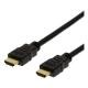 DELTACO HIGH-SPEED FLEX HDMI cable, 4M, 4K UHD, black