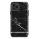 Richmond &amp; Finch Black Marble, iPhone 11 Pro Max, silver details
