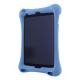 DELTACO Skal i silikon för 10,2"-10,5" iPads, stativ, blå