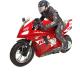 RC Stuntmotorcykel 1-6 2.4G, Röd