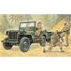 Italeri 1:35 Willys MB Jeep with Trailer