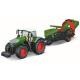 Tractor w/cultivator Fendt 1050 Vario 10cm green