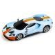 FORD GT 1:24 Ljusblå/Orange med Motorljud