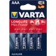 Varta Longlife Max Power AAA / LR03
