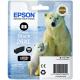 Epson Polar bear Singlepack Photo Black 26XL Claria Premium Ink