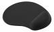 DELTACO OFFICE Ergonomic mouse pad with gel, black