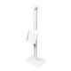 DELTACO Office Floor stand with brochure stand VESA 75x75, 100x100 Whi