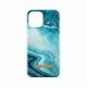 Mobilskal Soft Blue Sea Marble iPhone 13