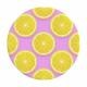 Pink Lemonade Slices Avtagbart Grip med Ställfunktion