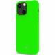 Celly Cromo Soft rubber case iPhone 13 Fluo Green