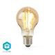 Nedis SmartLife LED vintage lampa | Wi-Fi | E27 | 806 lm | 7 W | Varm Vit | 1800 - 3000 K | Glas | Android / IOS | Glödlampa