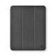 Tablet Folio Fodral för Apple iPad Pro 12.9"" 2020 | Inbyggd blyertshållare | Auto-vakna upp funktion | Grå / Svart | Polycarbon
