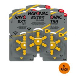 Rayovac Extra Advanced ACT 10 gul 5-pack