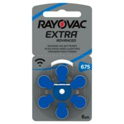 Rayovac extra advanced ACT 675 blå
