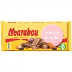 2 x Marabou Frukt & Mandel