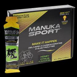 Manuka Sport Energy Gel Honung Citrus12-pack