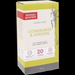 Khoisan Gourmet 2 x Te Citrongräs & Ginseng