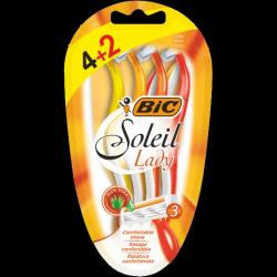 Bic Engångsrakhyvlar SoleilLady 6-pack