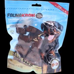 Faunakram 3 x Crunchy Hundgodis Kyckling L