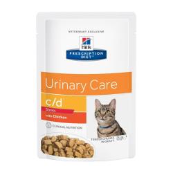 Hill's Prescription Diet Feline c/d Urinary Care Stress Chicken 12x85 g