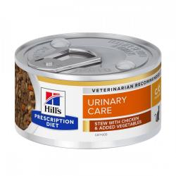 Hill's Prescription Diet Feline c/d Urinary Care Chicken & Vegetables Stew 82 g