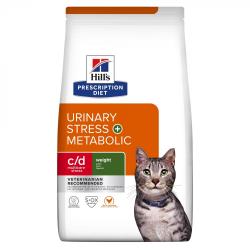 Hill's Prescription Diet Feline c/d Urinary Stress + Metabolic Chicken (3 kg)