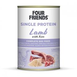 Four Friends Dog Single Protein Lamb & Rice 400 g