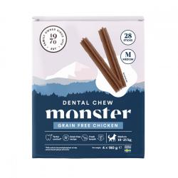 Monster Dog Dental Chew Grain Free Chicken Medium (28-pack)