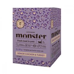 Monster Cat Senior Chicken/Turkey 85 g