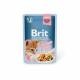 Brit Premium Fillets i sås med kyckling för kattungar 85 g