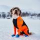 Non-stop Dogwear Protector Snow Hundoverall Hane Svart & Orange (XL)